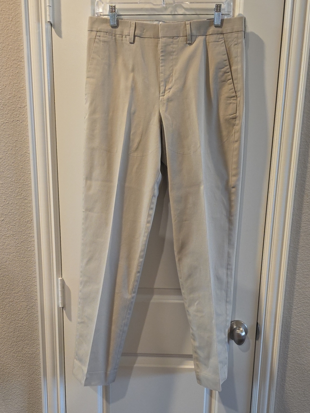 Express Men's Beige Slim Chinos - Producer Series